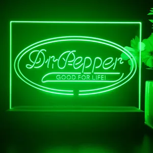 Dr. Pepper Good For Life LED Desk Light