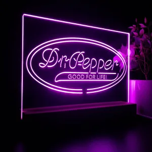 Dr. Pepper Good For Life LED Desk Light