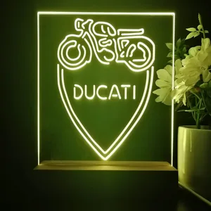 Ducati Motorcycle LED Desk Light