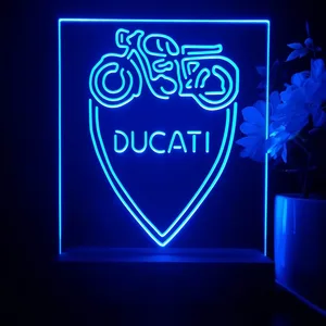 Ducati Motorcycle LED Desk Light