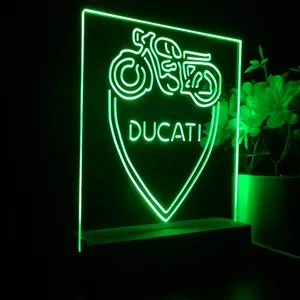 Ducati Motorcycle LED Desk Light