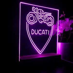 Ducati Motorcycle LED Desk Light