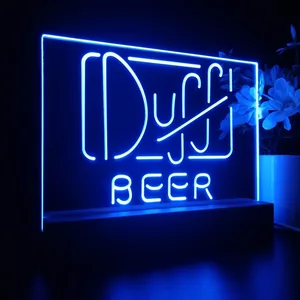 Duff Logo 1 LED Desk Light