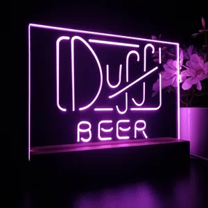 Duff Logo 1 LED Desk Light