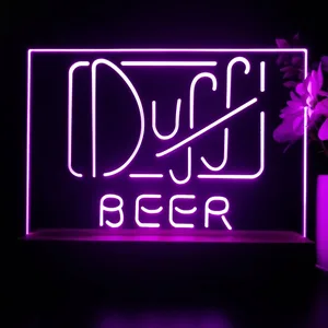 Duff Logo 1 LED Desk Light