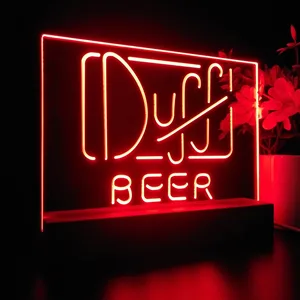 Duff Logo 1 LED Desk Light
