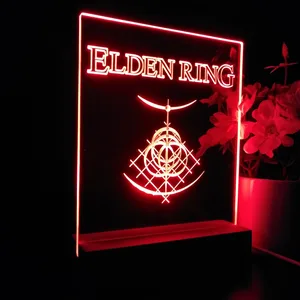 Elden Ring Symbol LED Desk Light