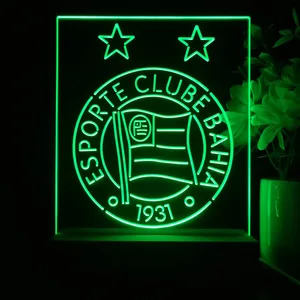 Esporte Clube Bahia Logo LED Desk Light