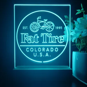 Fat Tire Logo LED Desk Light