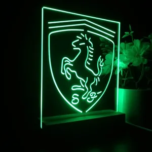 Ferrari Prancing Horse LED Desk Light