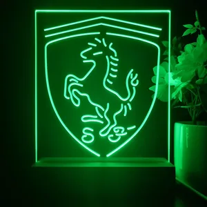 Ferrari Prancing Horse LED Desk Light