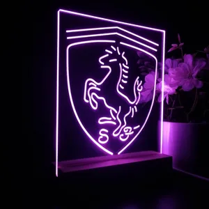 Ferrari Prancing Horse LED Desk Light