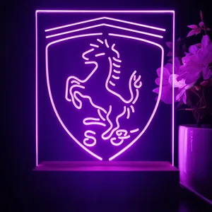 Ferrari Prancing Horse LED Desk Light