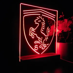 Ferrari Prancing Horse LED Desk Light
