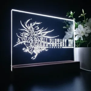 Final Fantasy XIV Banner LED Desk Light