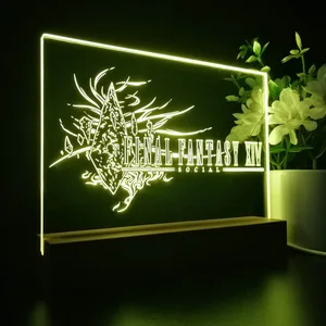 Final Fantasy XIV Banner LED Desk Light