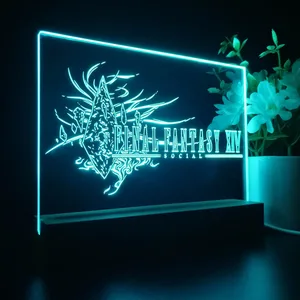 Final Fantasy XIV Banner LED Desk Light
