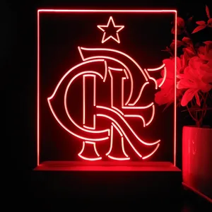 Flamengo Logo 1 LED Desk Light