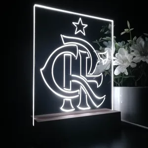 Flamengo Logo 1 LED Desk Light