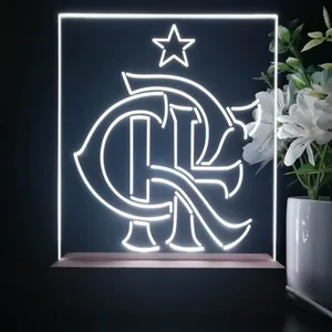 Flamengo Logo 1 LED Desk Light