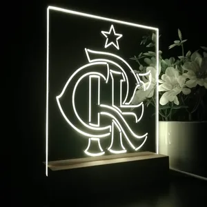 Flamengo Logo 1 LED Desk Light