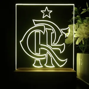 Flamengo Logo 1 LED Desk Light