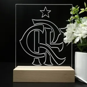Flamengo Logo 1 LED Desk Light