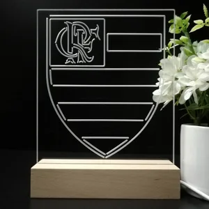 Flamengo Logo 2 LED Desk Light