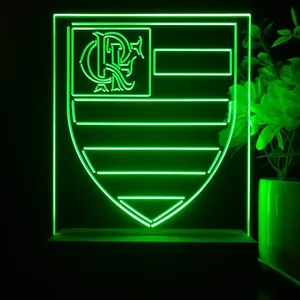 Flamengo Logo 2 LED Desk Light