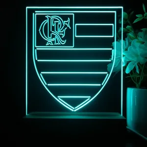 Flamengo Logo 2 LED Desk Light