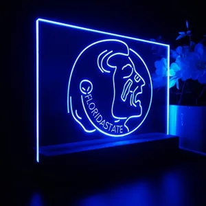 Florida State Seminoles Logo LED Desk Light