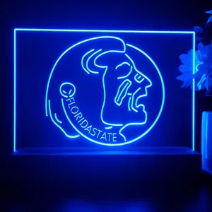 Florida State Seminoles Logo LED Desk Light