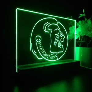 Florida State Seminoles Logo LED Desk Light