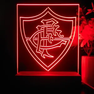 Fluminense FC Logo LED Desk Light