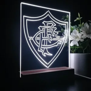 Fluminense FC Logo LED Desk Light