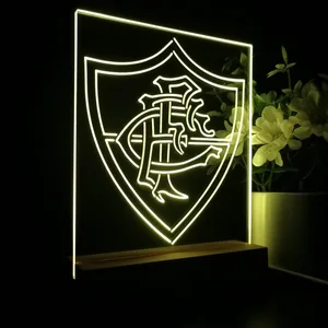Fluminense FC Logo LED Desk Light