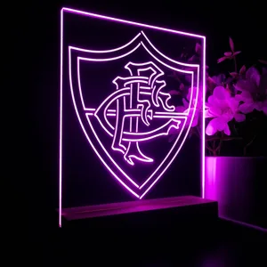 Fluminense FC Logo LED Desk Light