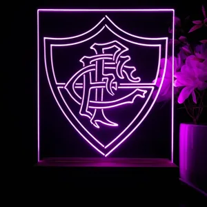 Fluminense FC Logo LED Desk Light