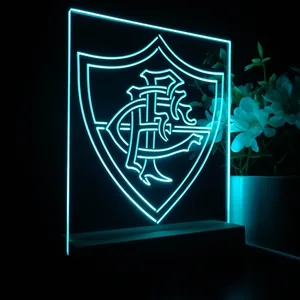 Fluminense FC Logo LED Desk Light
