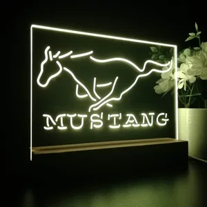 Ford Mustang Horse LED Desk Light