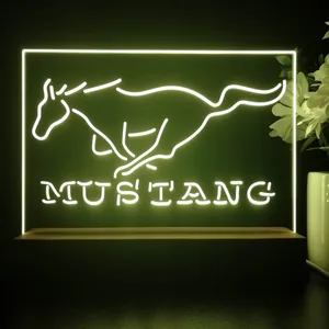Ford Mustang Horse LED Desk Light