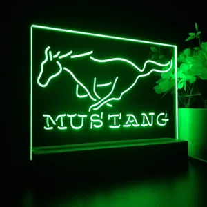 Ford Mustang Horse LED Desk Light