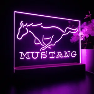 Ford Mustang Horse LED Desk Light