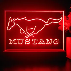 Ford Mustang Horse LED Desk Light