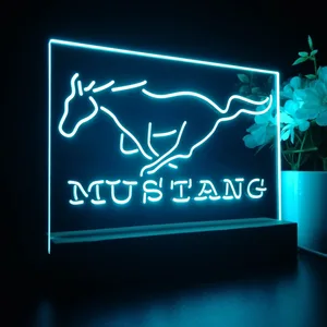 Ford Mustang Horse LED Desk Light