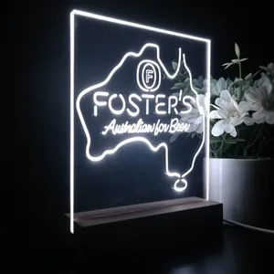 Foster's Australian Map LED Desk Light