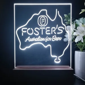 Foster's Australian Map LED Desk Light