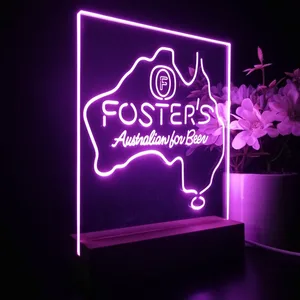 Foster's Australian Map LED Desk Light