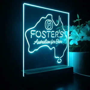 Foster's Australian Map LED Desk Light