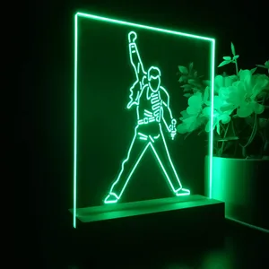 Freddie Mercury Queen LED Desk Light